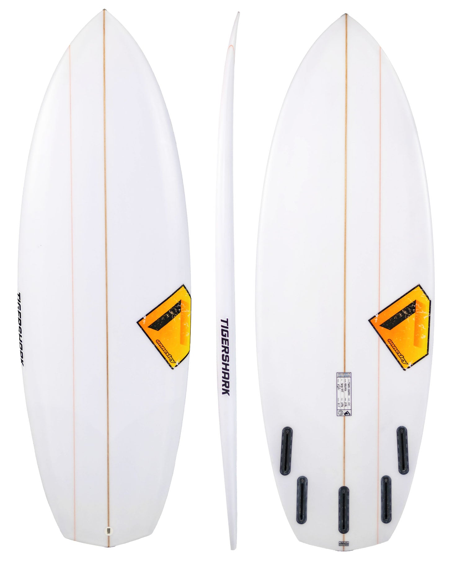 ANNESLEY 'TIGER SHARK' SURFBOARD - Main Image