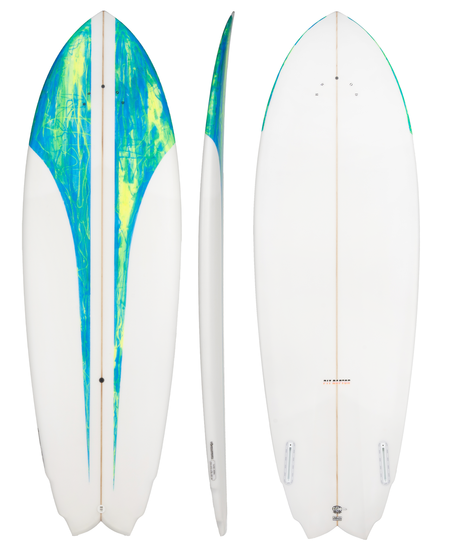 サーフィン・ボディボード Quarter Surfboard RAPTOR 5'6 サーフィン・ボディボード Quarter Surfboard RAPTOR 5'6
