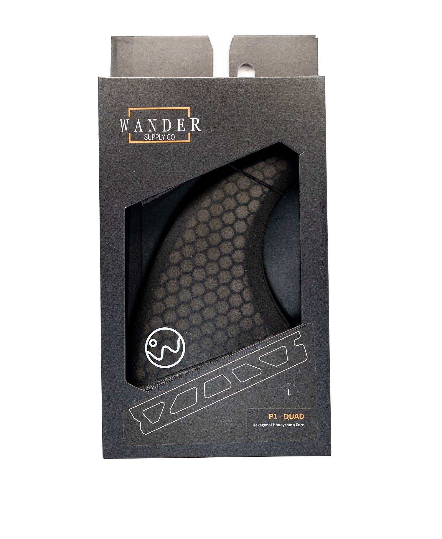 Wander P1 Large Quad Fin Set - Futures – Sideways