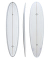 Sideways Mini Mal Bullet Surfboard White