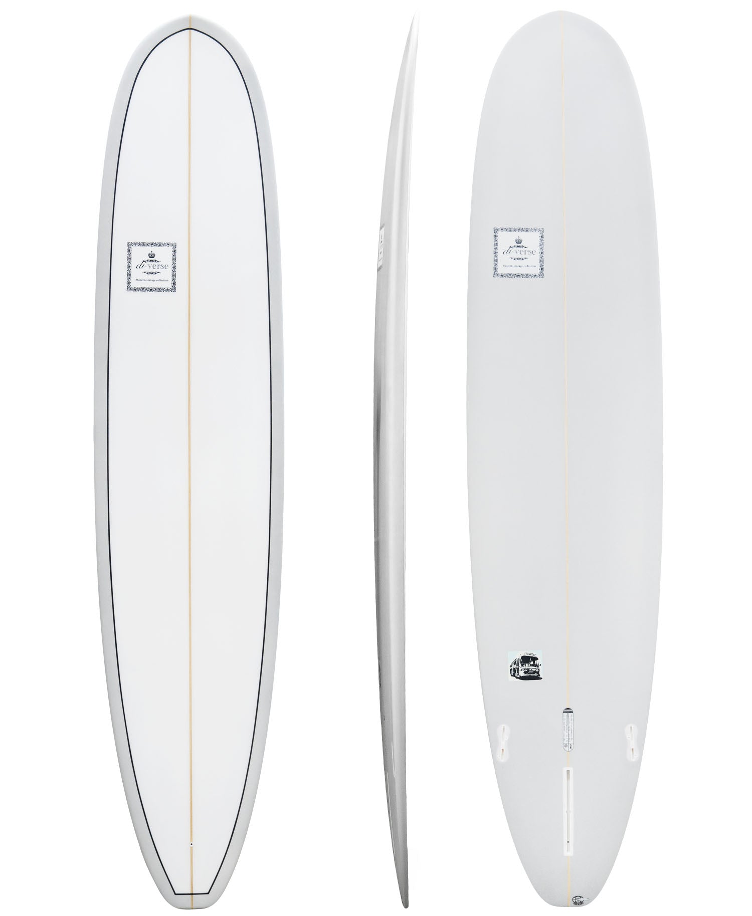 DIVERSE 'BUS TO NOWHERE' LONGBOARD SURFBOARD