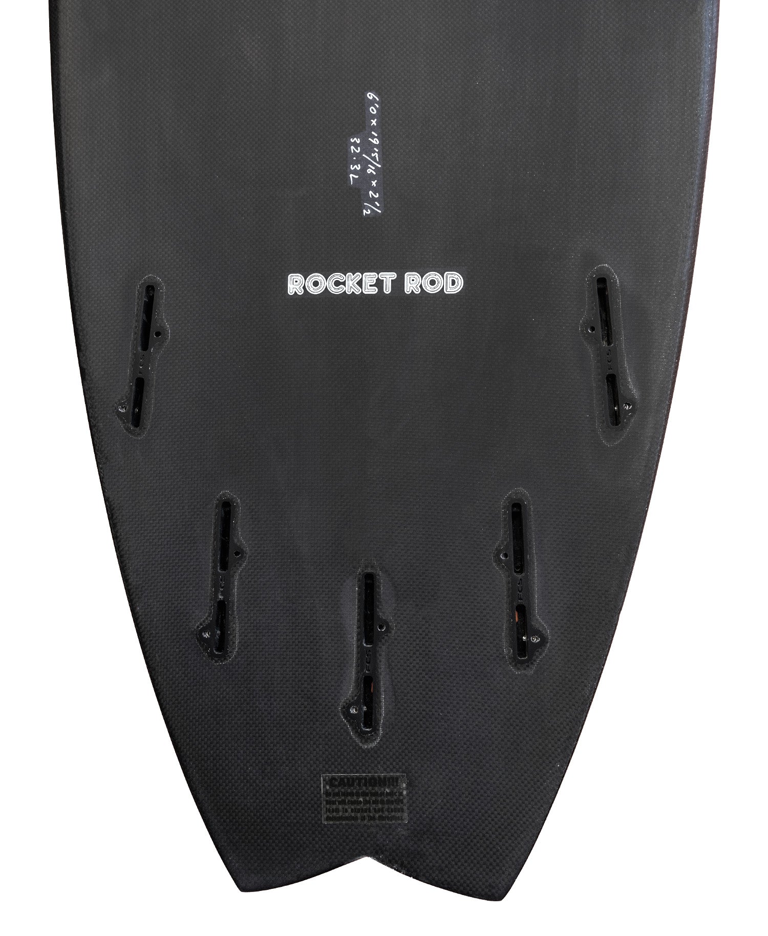 DAHLBERG CARBON 'ROCKET ROD' SHORTBOARD