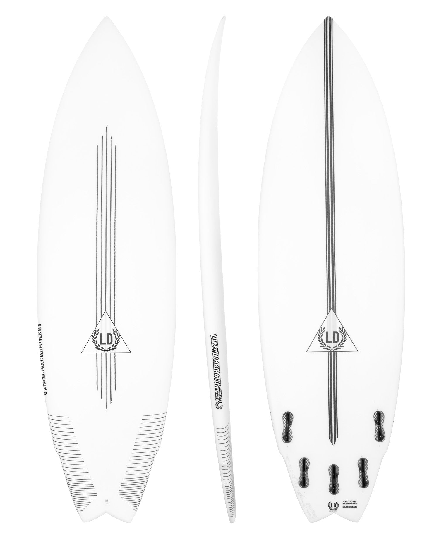 LD Creations 'MFT' EPS Swallow Shortboard - Luke Dorrington – Sideways