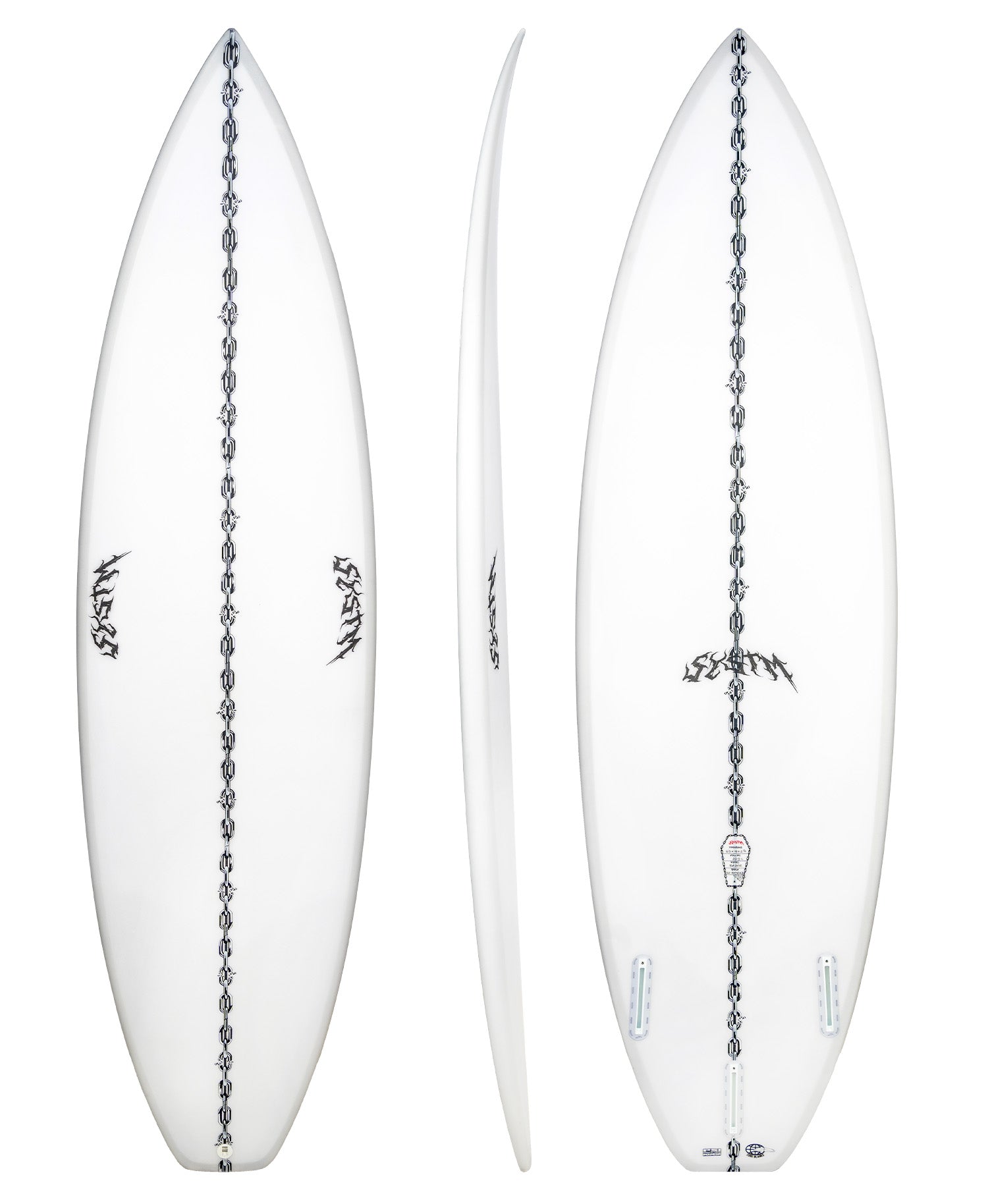 SYSTM 'RAZOR' SHORTBOARD SURFBOARD