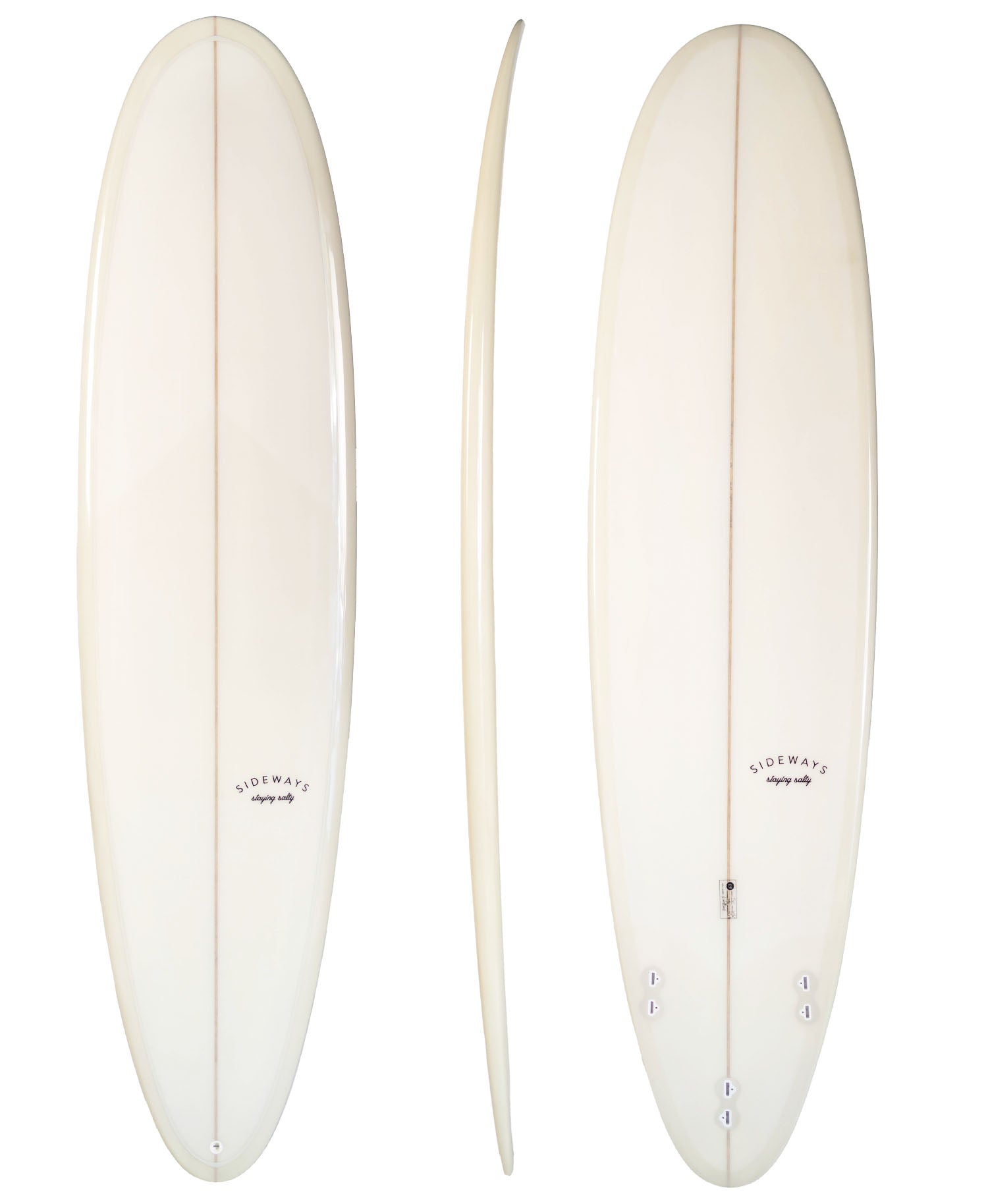 SIDEWAYS 'RIZ' MINI MAL SURFBOARD