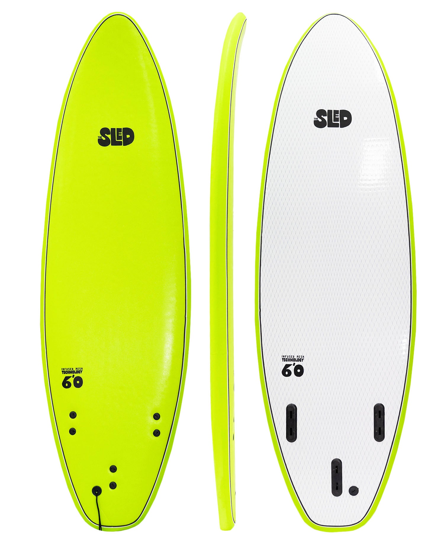 THE 'SLED' SOFTBOARD SHORTBOARD