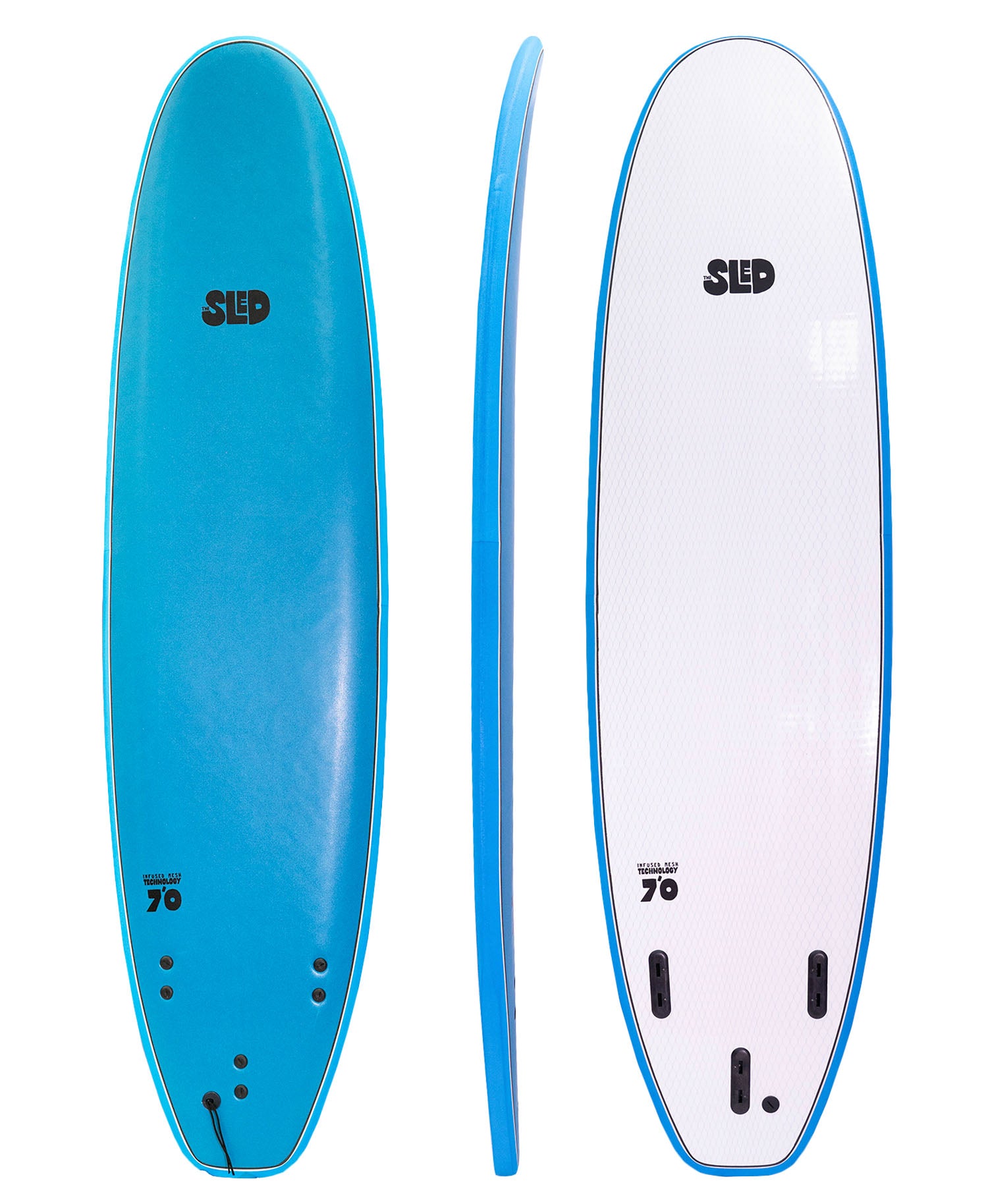 THE 'SLED' SOFTBOARD LONGBOARD