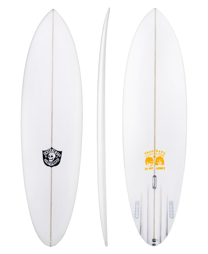 Vampirate 'Far Out Groovy' Twin Pin Surfboard – Sideways