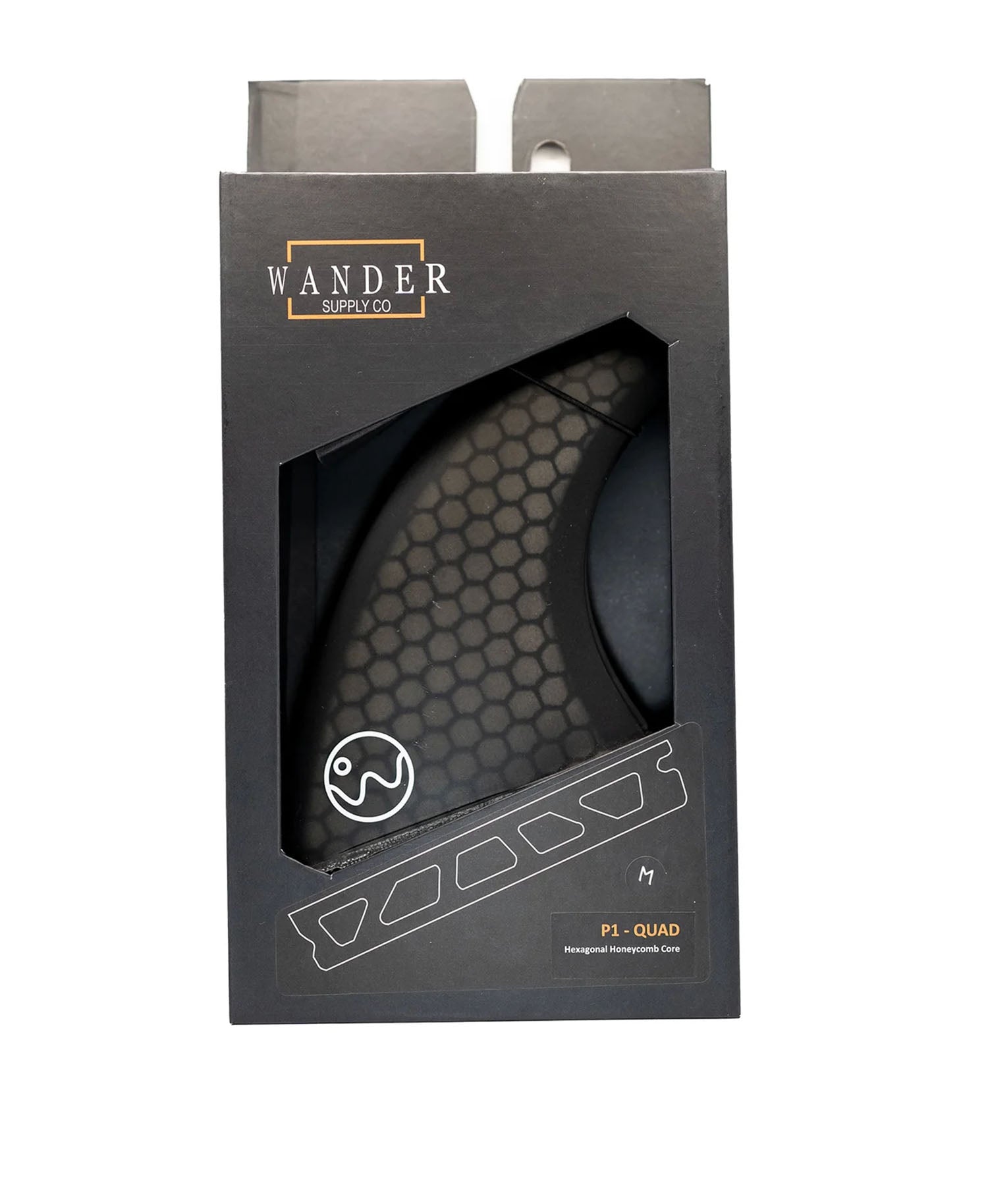 WANDER P1 MEDIUM QUAD FIN SET - FUTURES