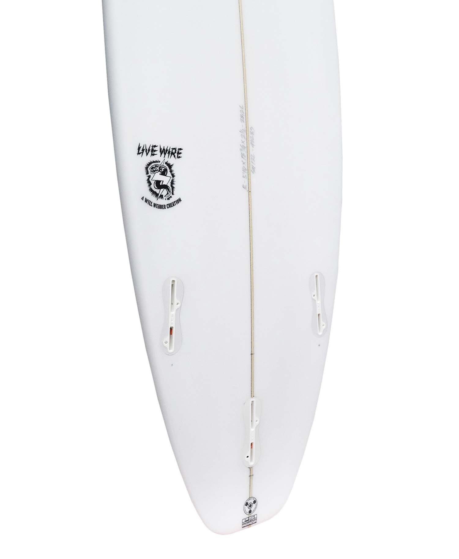 WILL WEBBER 'LIVE WIRE' SHORTBOARD