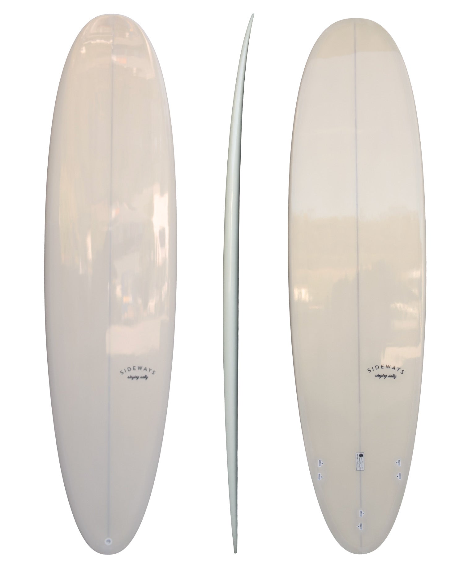 SIDEWAYS 'RIZ' MINI MAL SURFBOARD