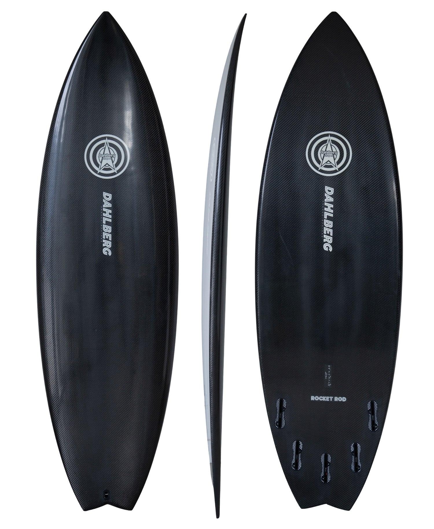 RODD　シルバープレート　オーストラリア Rod Dahlberg Carbon 'Rocket Rod' Shortboard Surfboard – Sideways