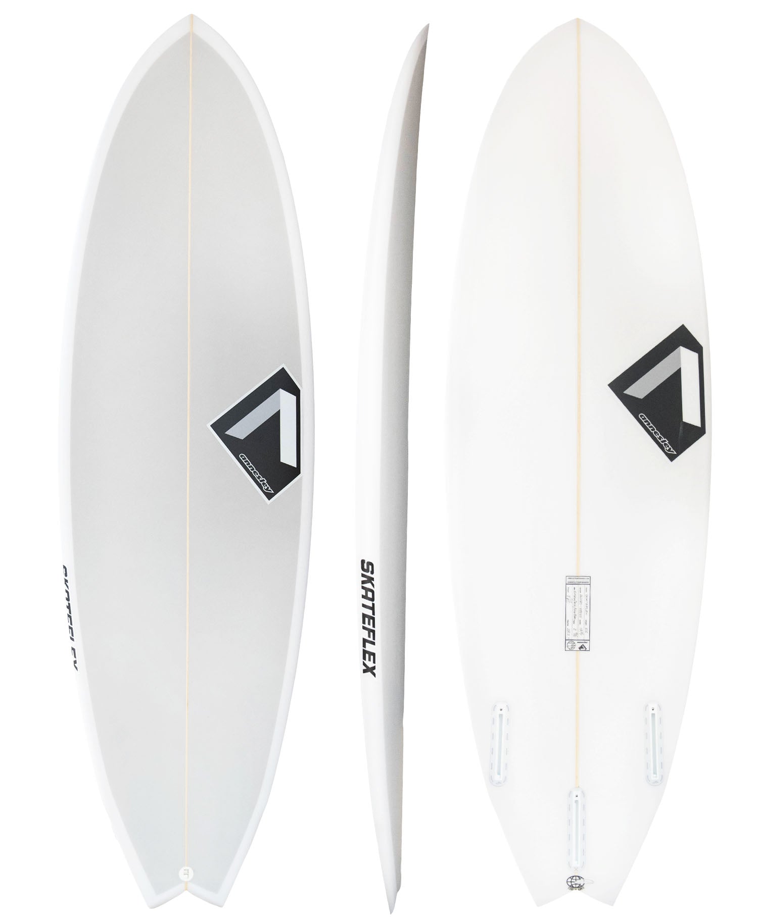 ANNESLEY 'SKATEFLEX' SHORTBOARD
