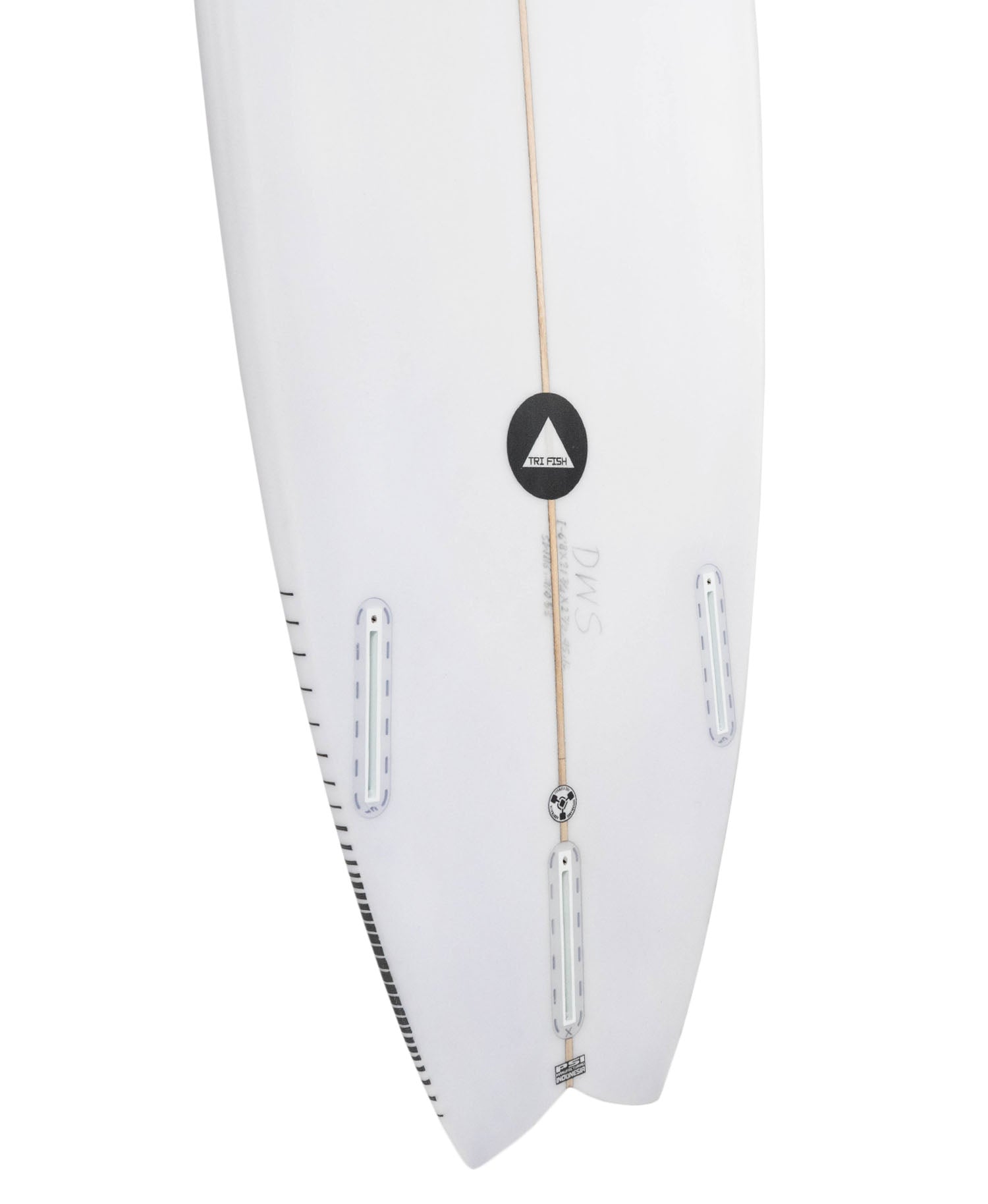 DWS 'TRI FISH' SWALLOW SURFBOARD