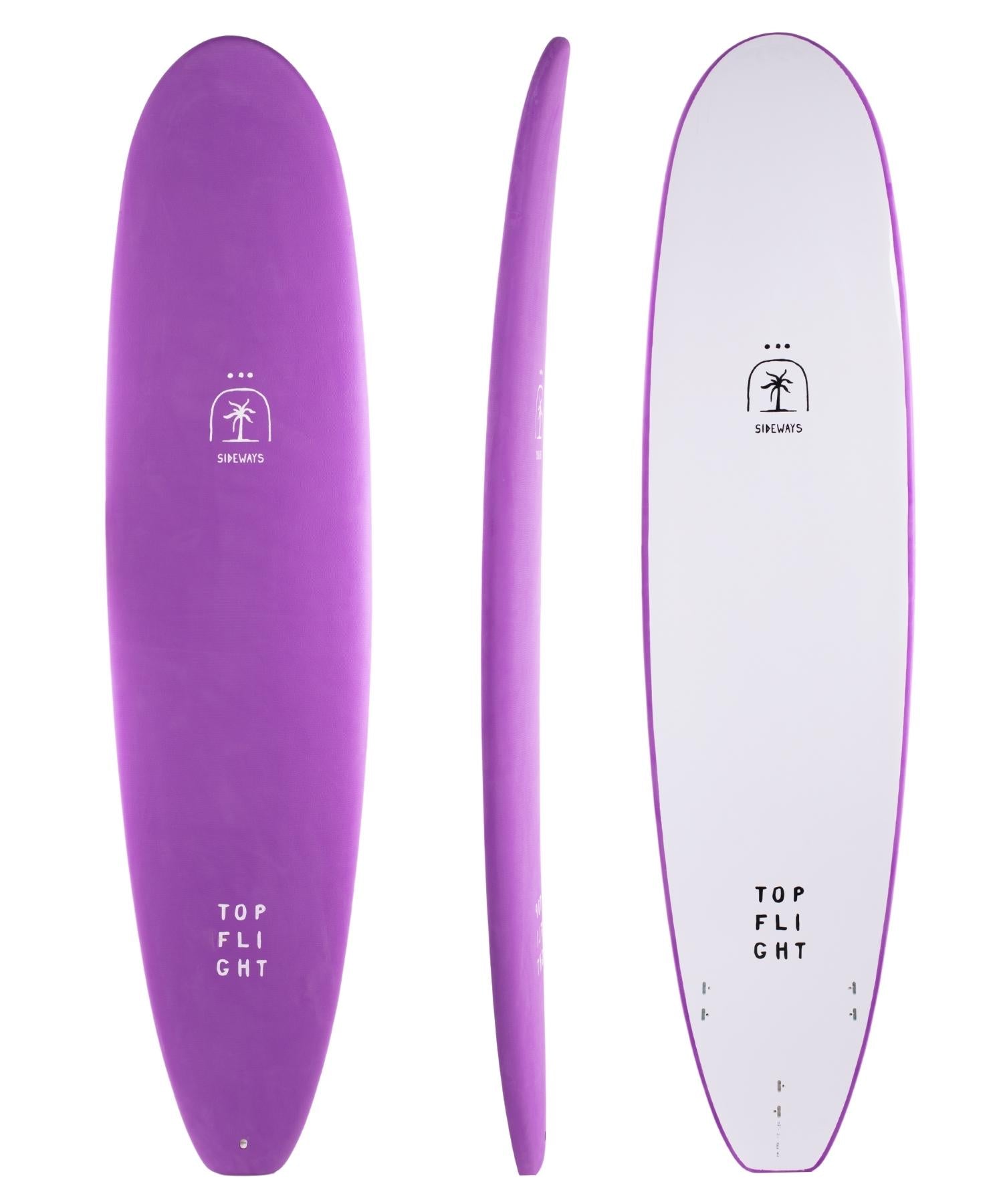 SIDEWAYS 'TOP FLIGHT' SOFTBOARD 7'6